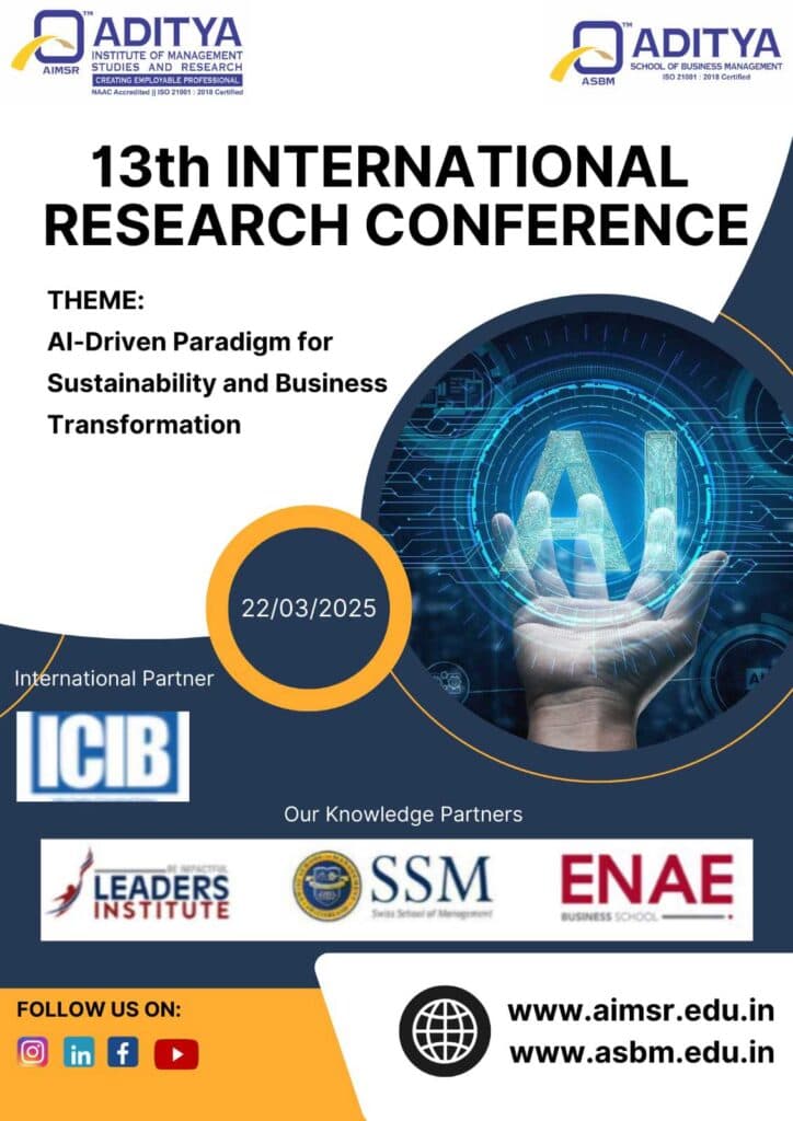 13th International Research Conference