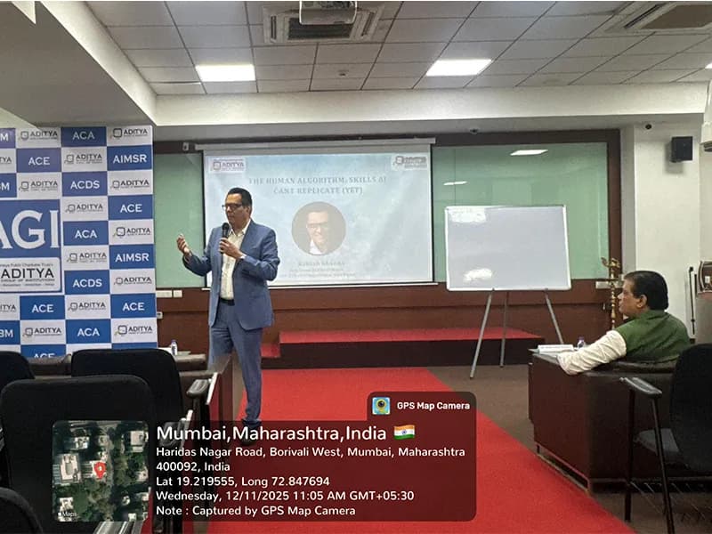 Guest Lecture by Mr. Rakesh Khanna - Image 3